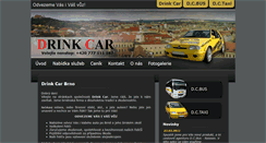 Desktop Screenshot of drinkcar.cz